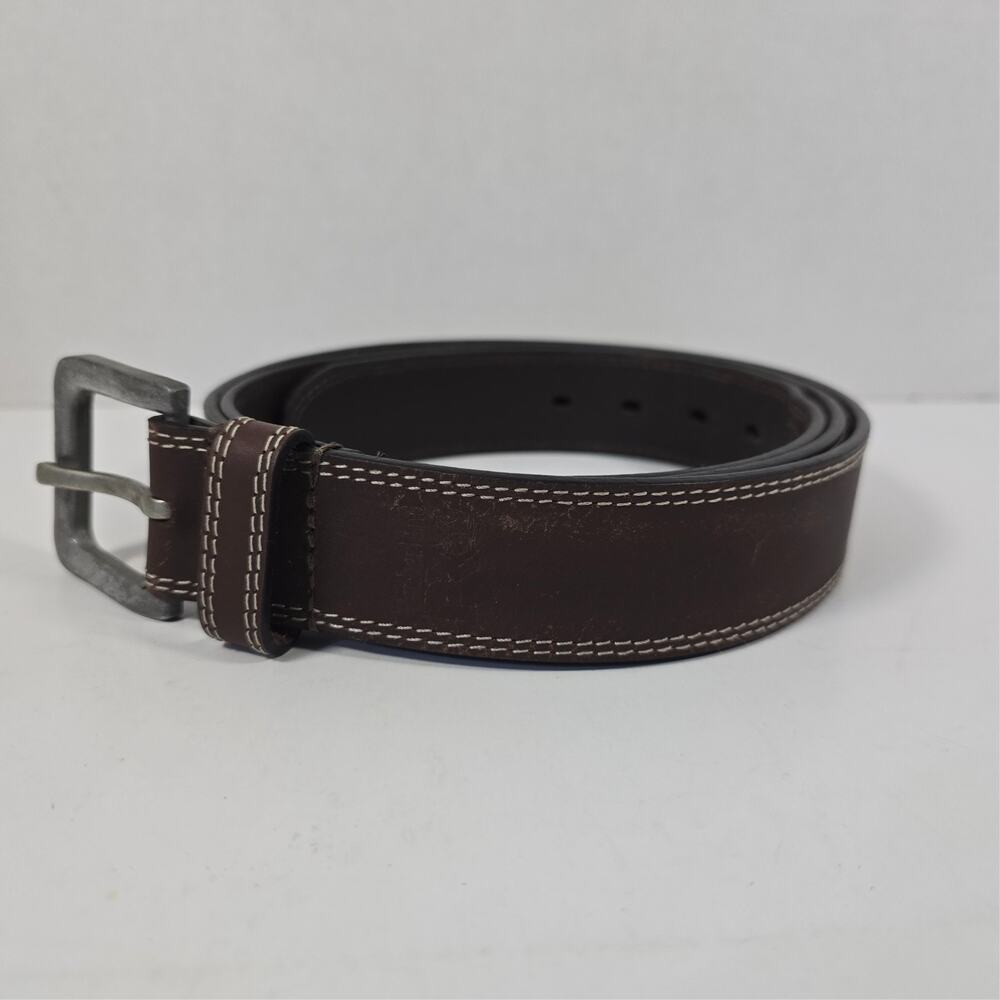 Timberland PRO Full Grain Leather Belt Brown‎ Men's Size 50